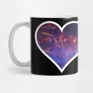 Cosmic Space Heart Mug